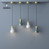 HEIKESZ Nordic Modern Simple Marble Drop Light Affordable Luxury Ceiling Lamp for Living Room Dining Room Bedside Creative Personality Lighting