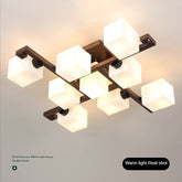 HEIKESZ Chinese Ceiling Lamp Led Solid Wood Simplicity Antique Master Bedroom Living Room Home Hall Light