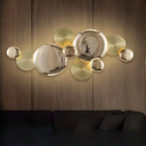 HEIKESZ Modern LED Wall Lamp for Living Room TV Backlight Bedroom Hallway Decorative Lighting Designer Simple Wall Lights